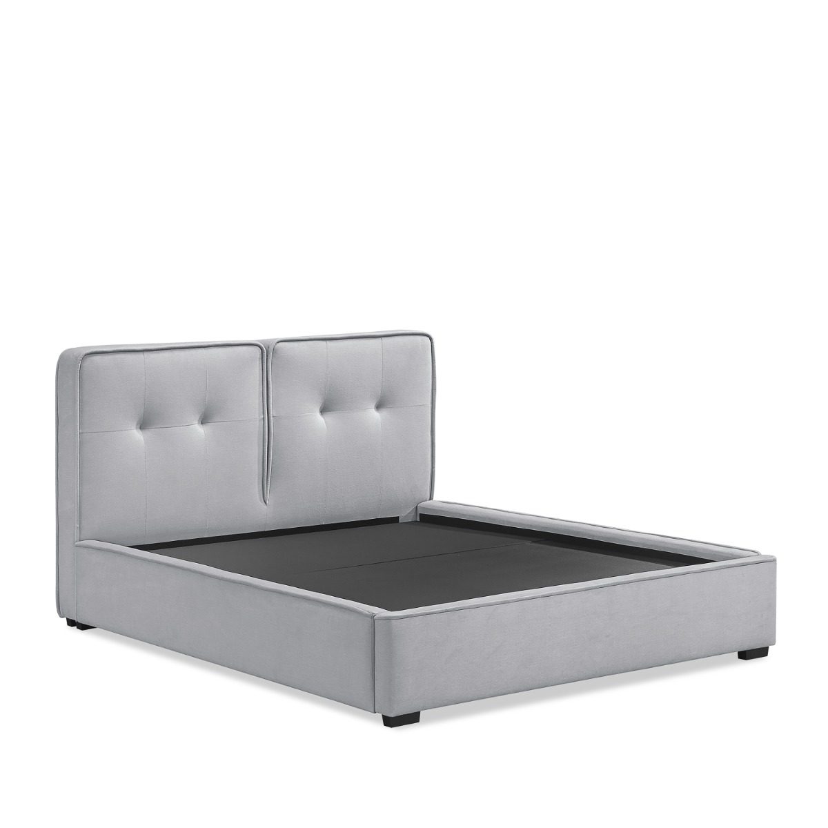 Radulf Queen Size Modern Upholstered Bed Frame