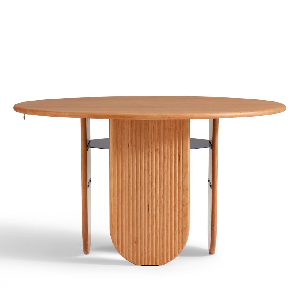 Afrodita Round Solid Cherry Wood Dining Table
